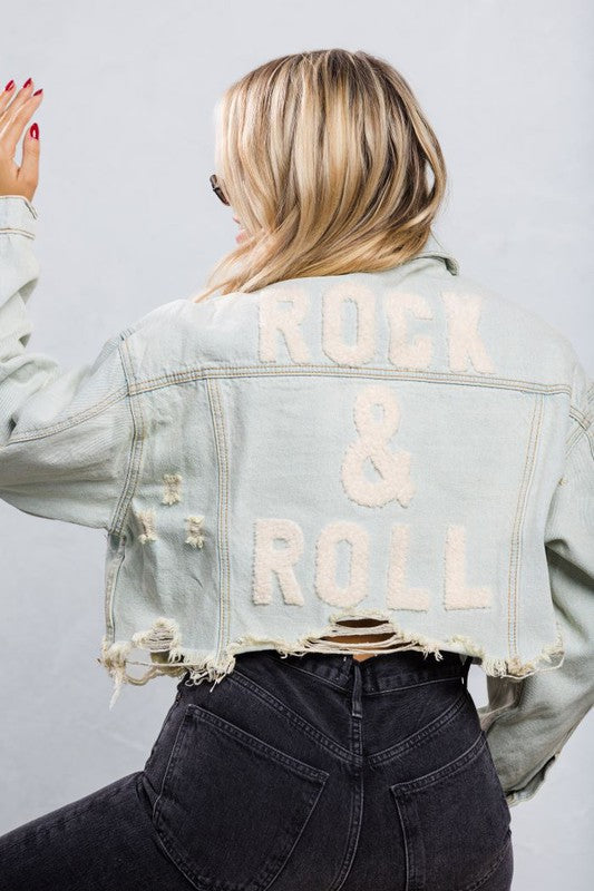 Crop Denim Jacket for Your Inner Rebel