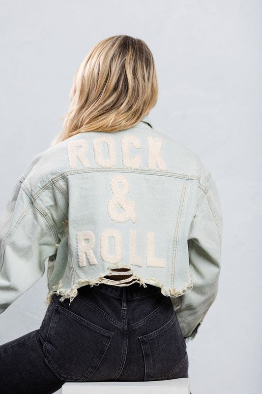 Crop Denim Jacket for Your Inner Rebel